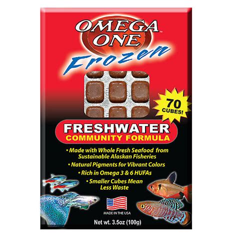 omega one frozen fish food